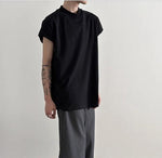 Casual Knit Short Sleeves T-shirt