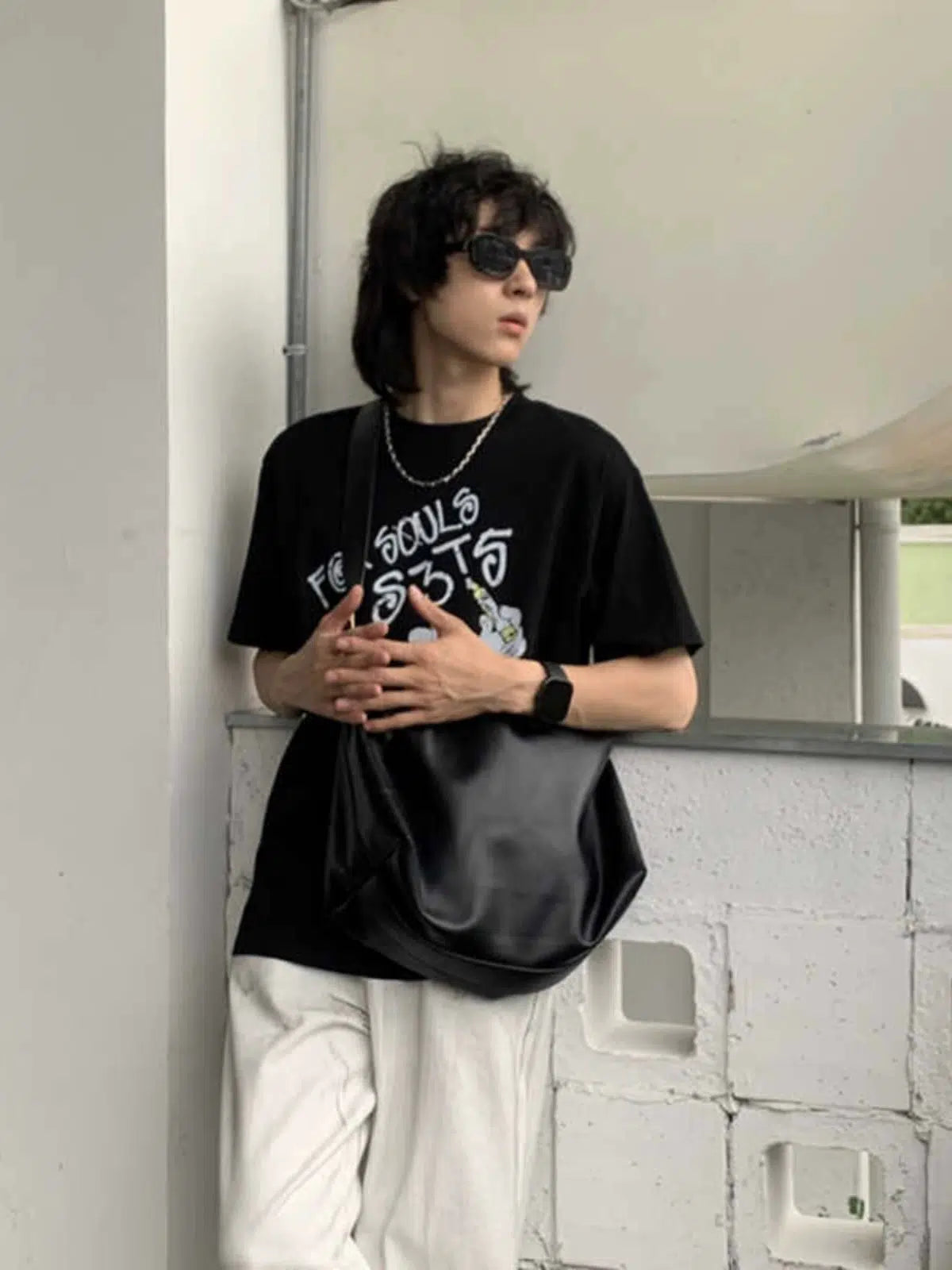 Casual Large Shoulder Bag