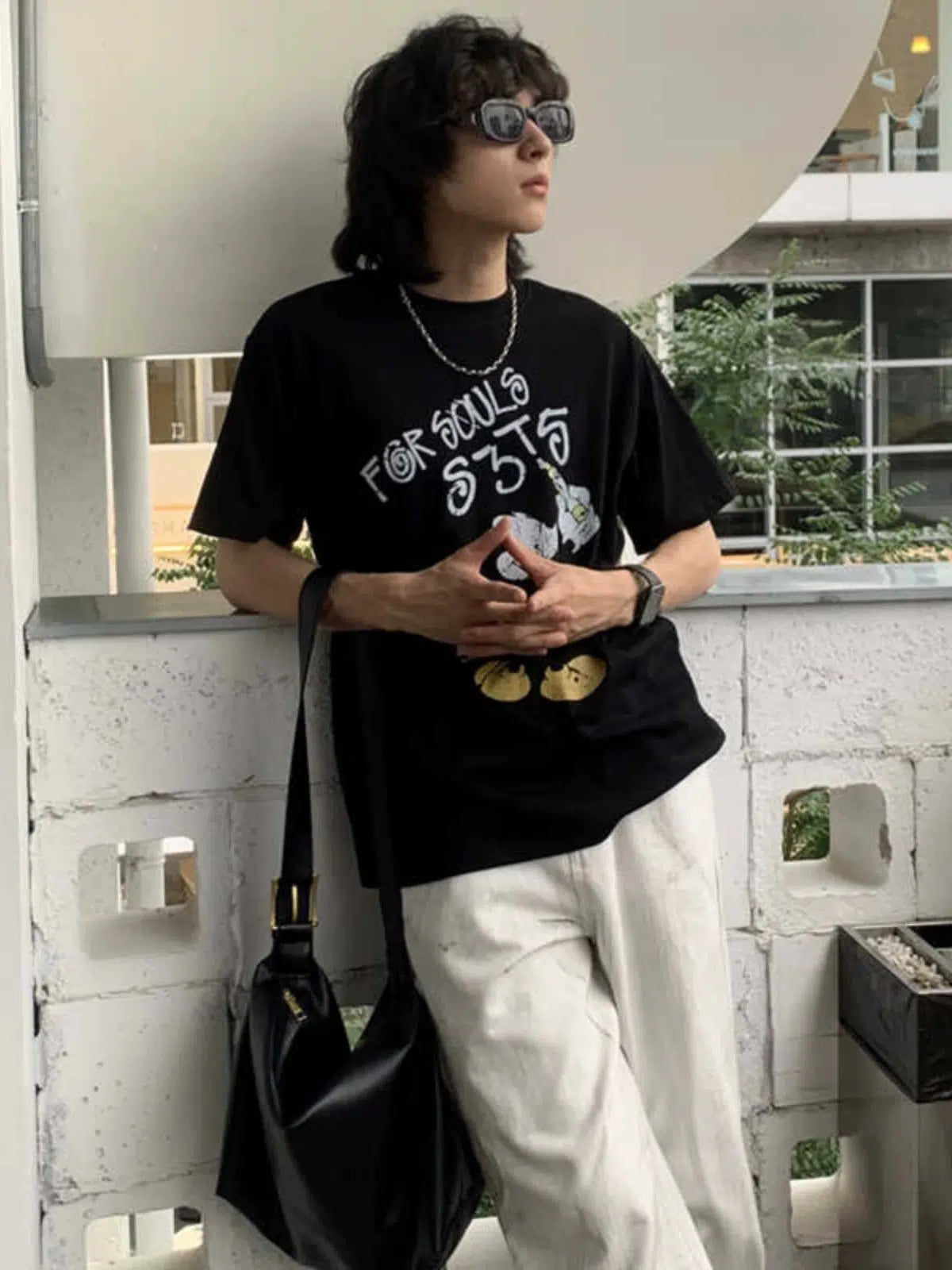 Casual Large Shoulder Bag