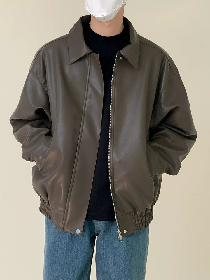 Casual Leather PU Jacket