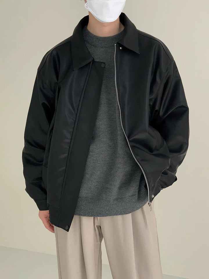 Casual Leather PU Jacket