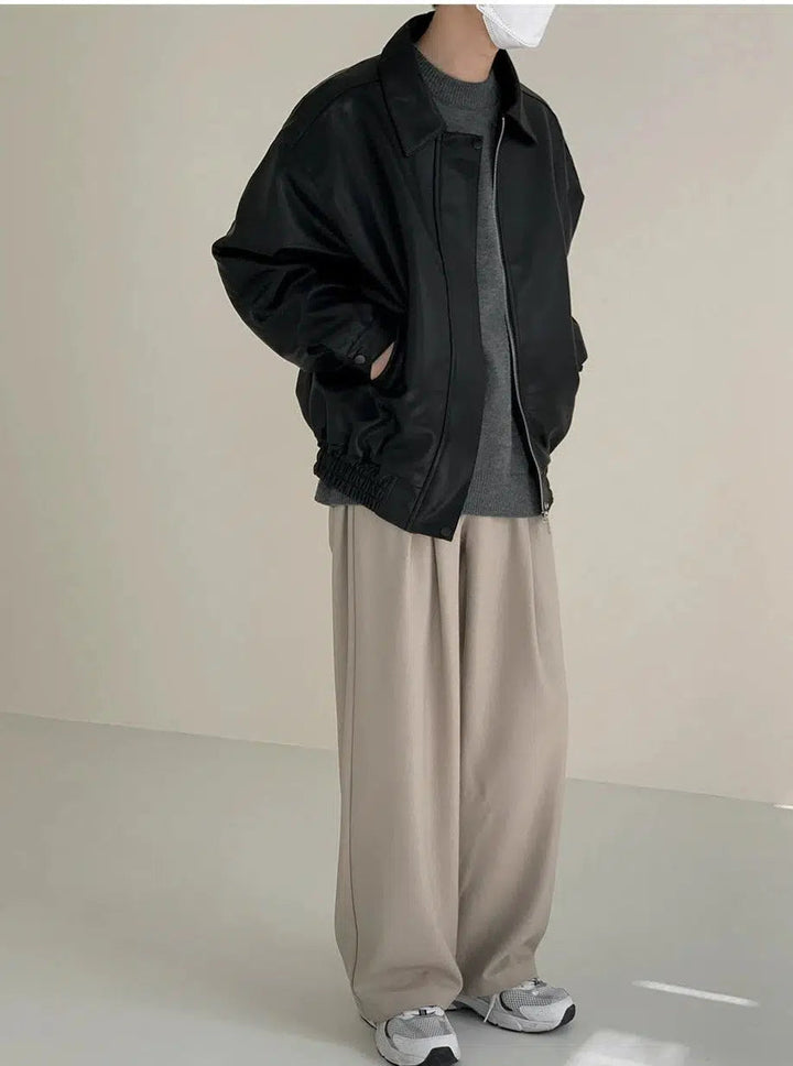 Casual Leather PU Jacket