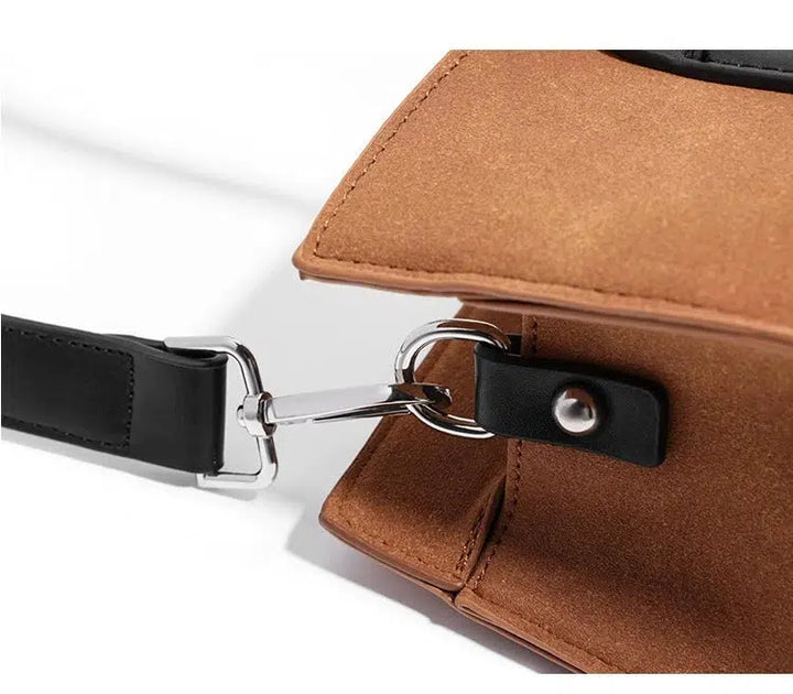 Casual Leather Tote Bag