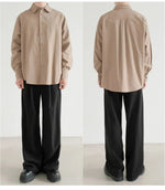 Casual Long Sleeve Button-Down Shirt