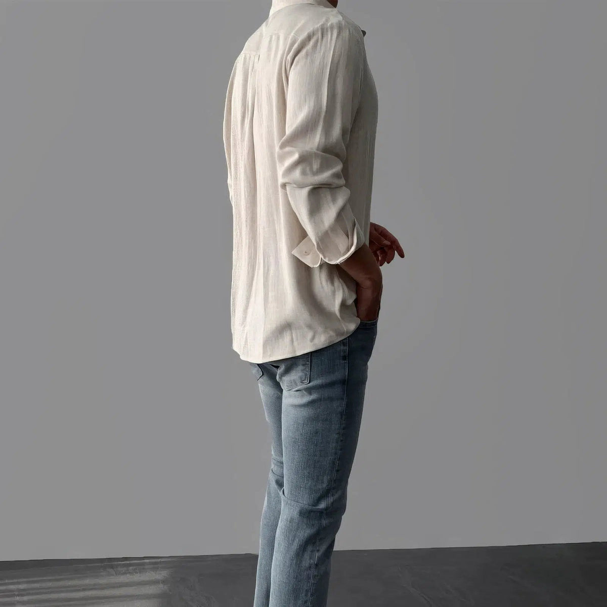 Casual Long Sleeve Button-Up Shirt