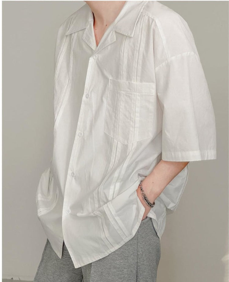 Casual Niche Short-sleeved Shirt