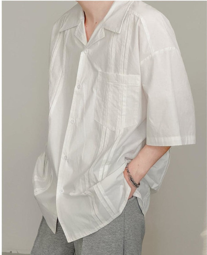 Casual Niche Short-sleeved Shirt