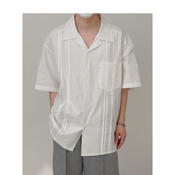 Casual Niche Short-sleeved Shirt