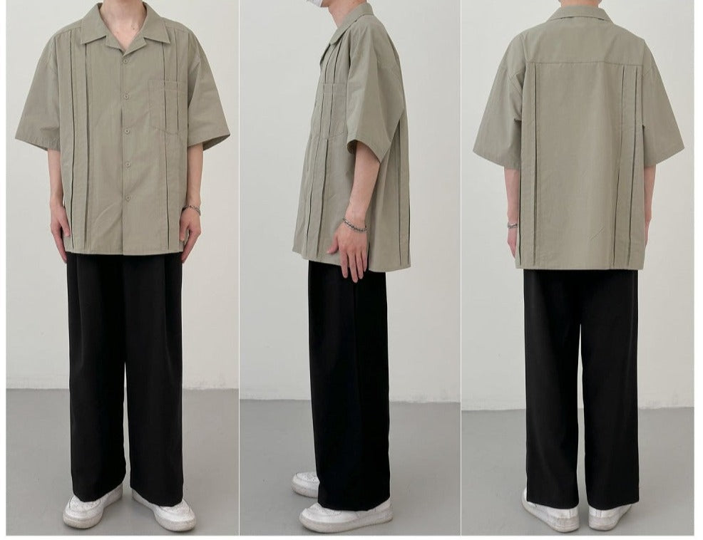 Casual Niche Short-sleeved Shirt