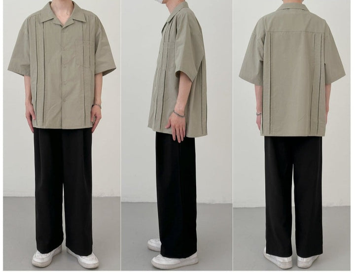 Casual Niche Short-sleeved Shirt