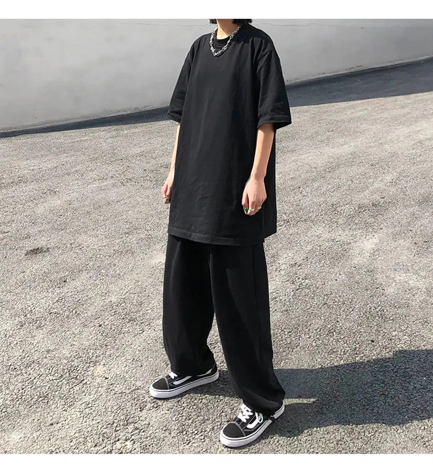 Casual Oversized Bottoming T-Shirt