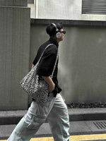 Casual Patterned Shoulder Bag