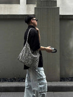 Casual Patterned Shoulder Bag