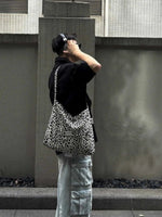 Casual Patterned Shoulder Bag