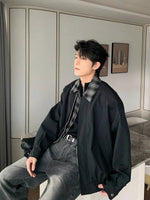 Casual Plaid Collar Jacket