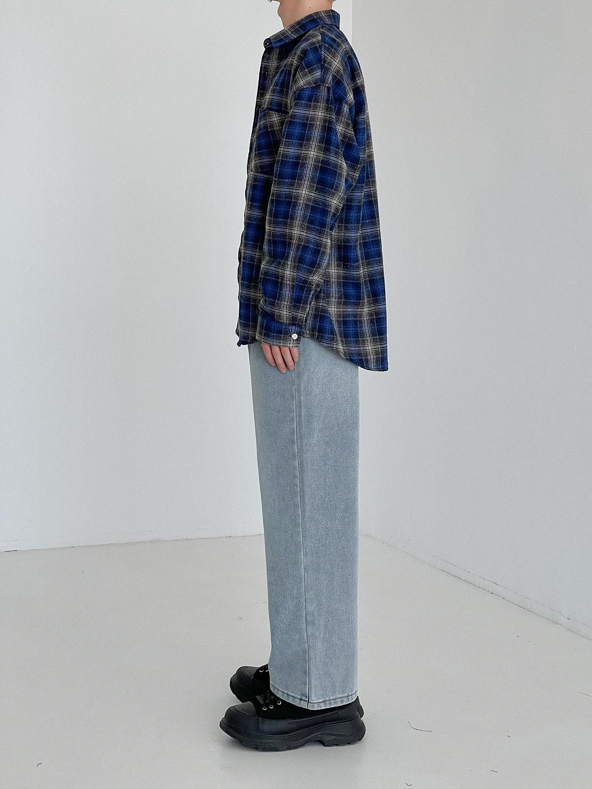 Casual Plaid Long Sleeve Shirt