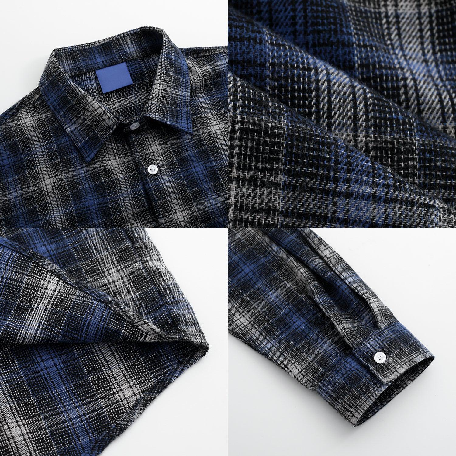 Casual Plaid Long Sleeve Shirt
