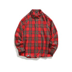Casual Plaid Long-sleeved Shirt