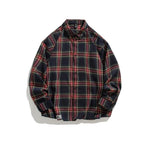 Casual Plaid Long-sleeved Shirt