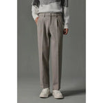 Slim Tapered Pleated Pants