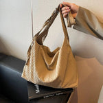 Casual Pleated Shoulder Bag