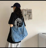 Casual Pocket Canvas Tote Bag