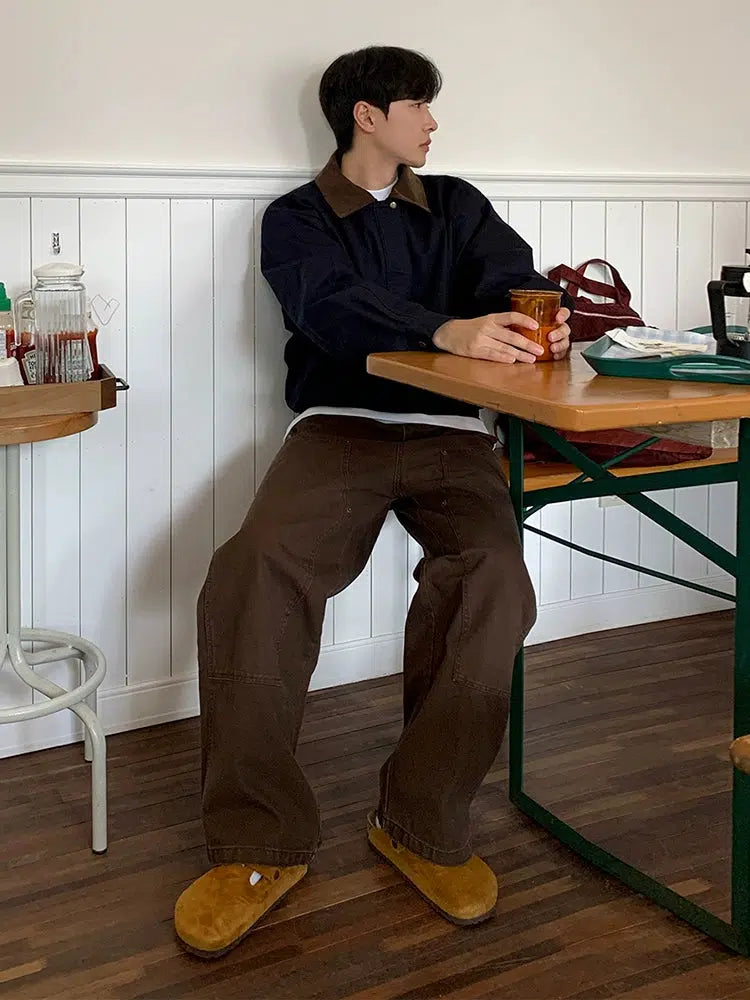 Casual Pocket Detail Cargo Jeans