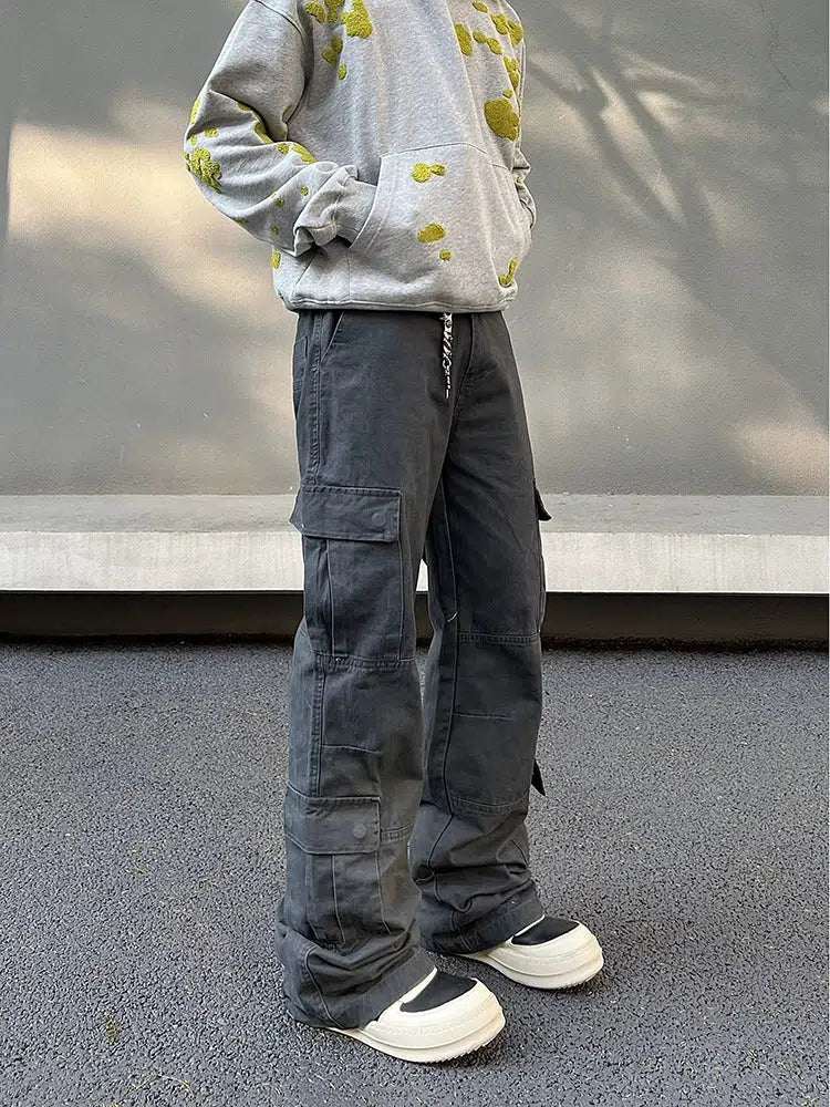 Casual Pockets Cargo Pants