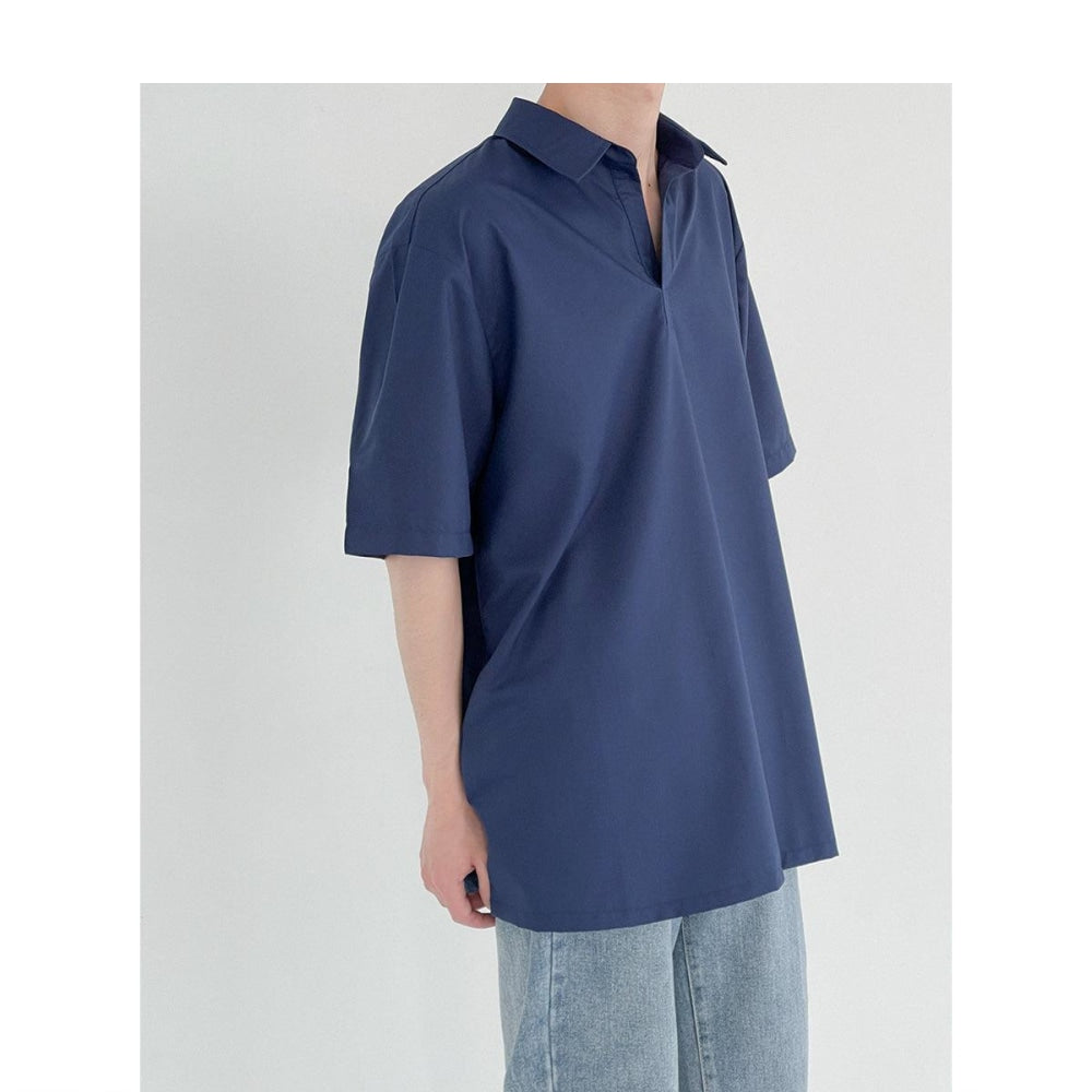 Casual Polo Lapel T-Shirt