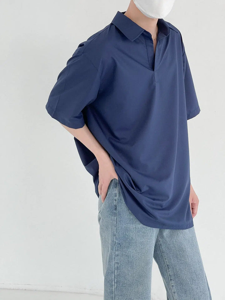 Casual Polo Lapel T-Shirt