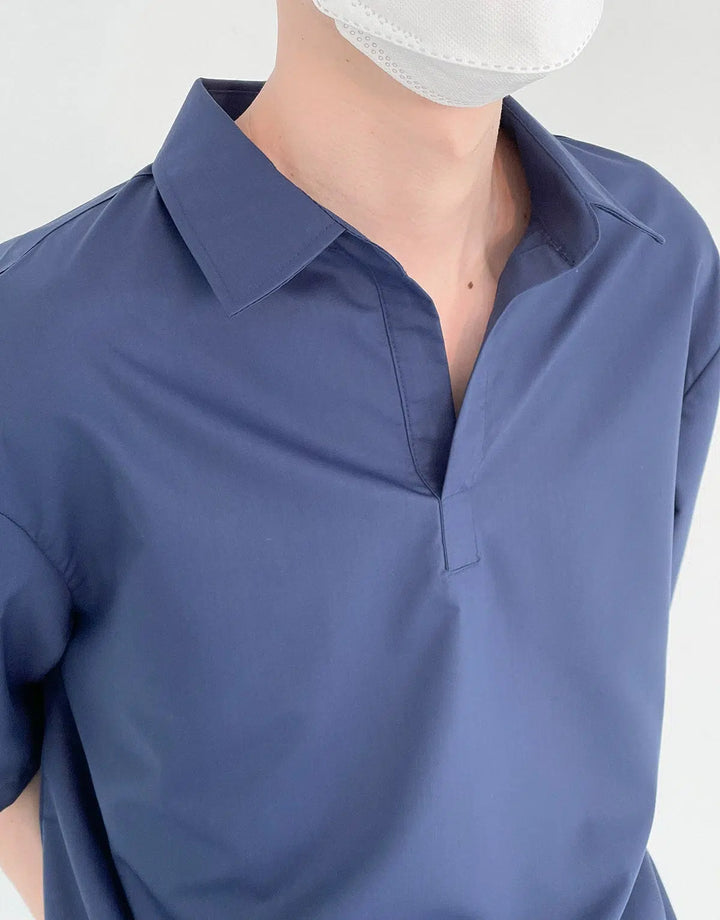 Casual Polo Lapel T-Shirt