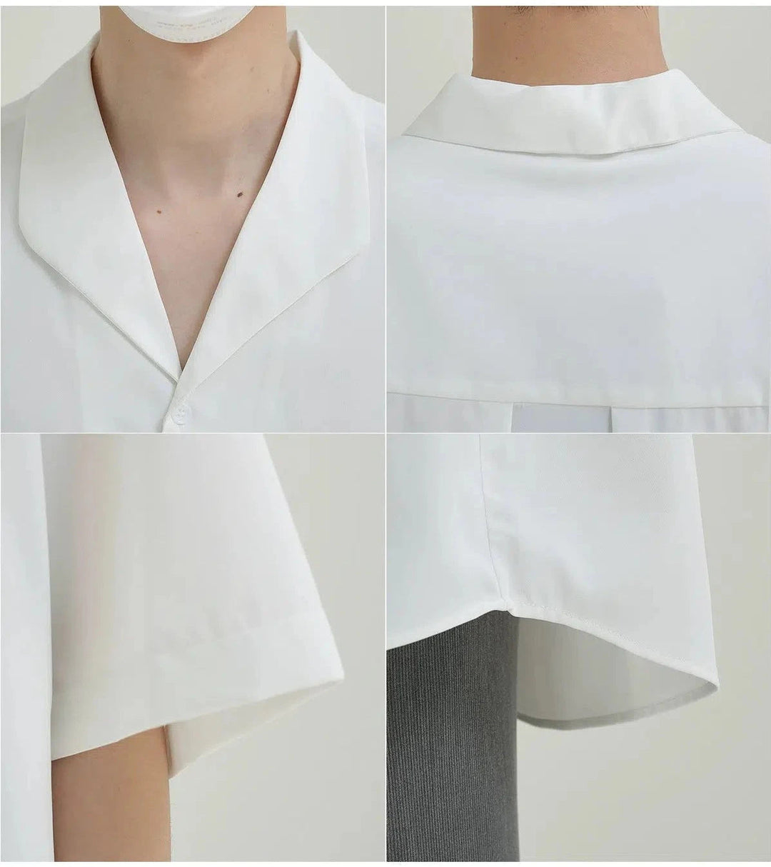 Casual Short Sleeve Button-Up Shirt