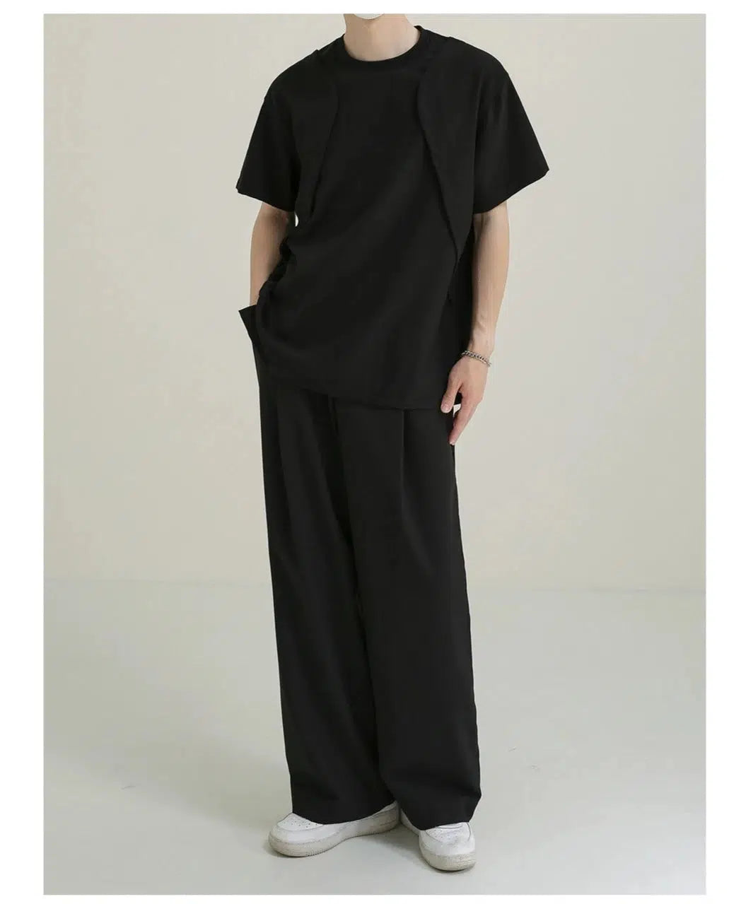 Casual Short-Sleeve Pullover