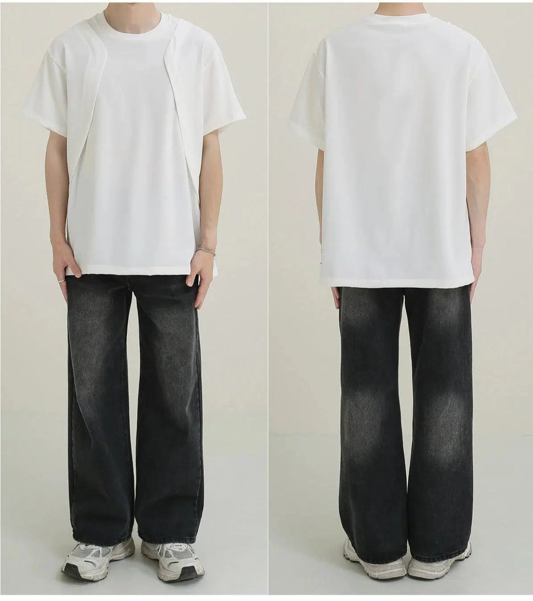 Casual Short-Sleeve Pullover