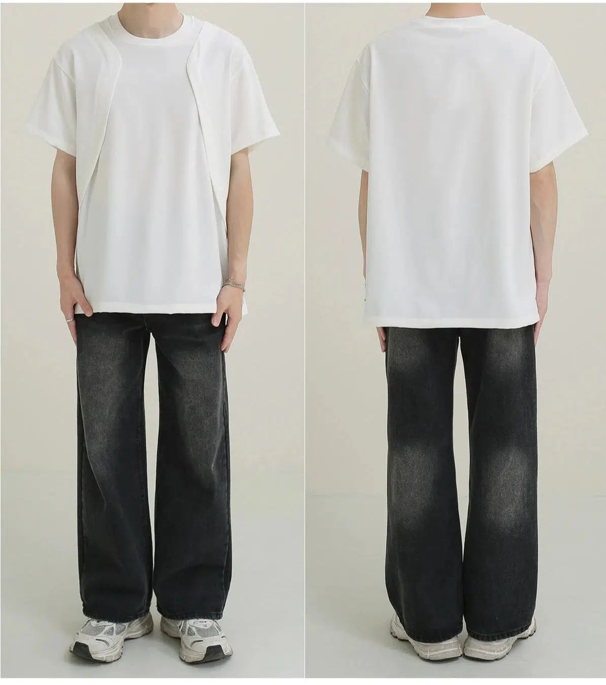 Casual Short-Sleeve Pullover