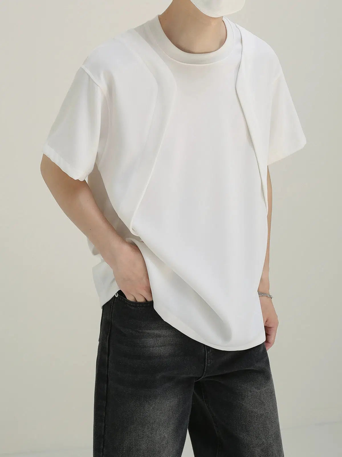 Casual Short-Sleeve Pullover