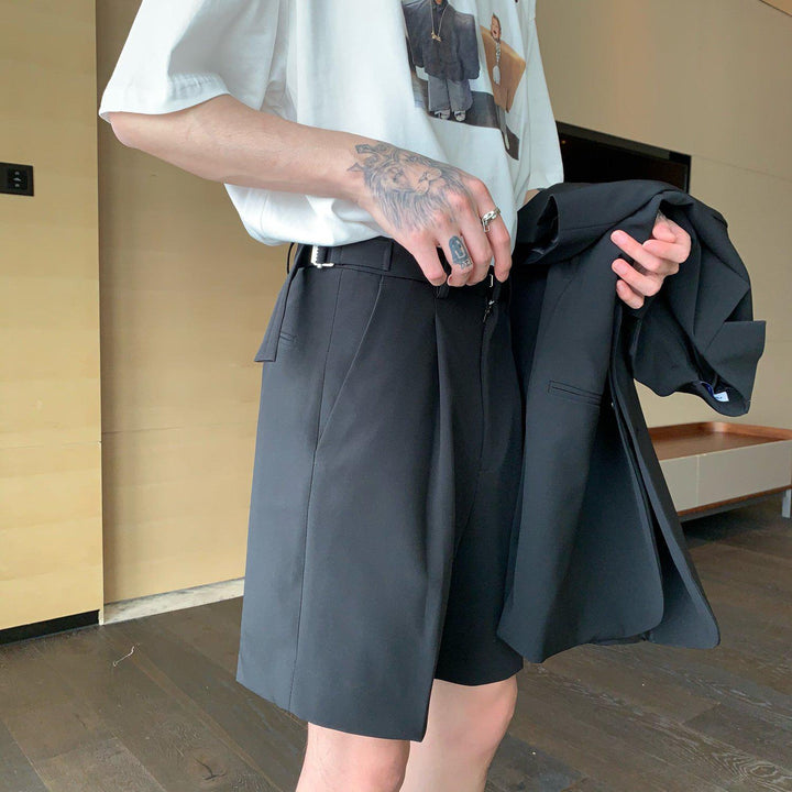 Casual Short-Sleeved Suit