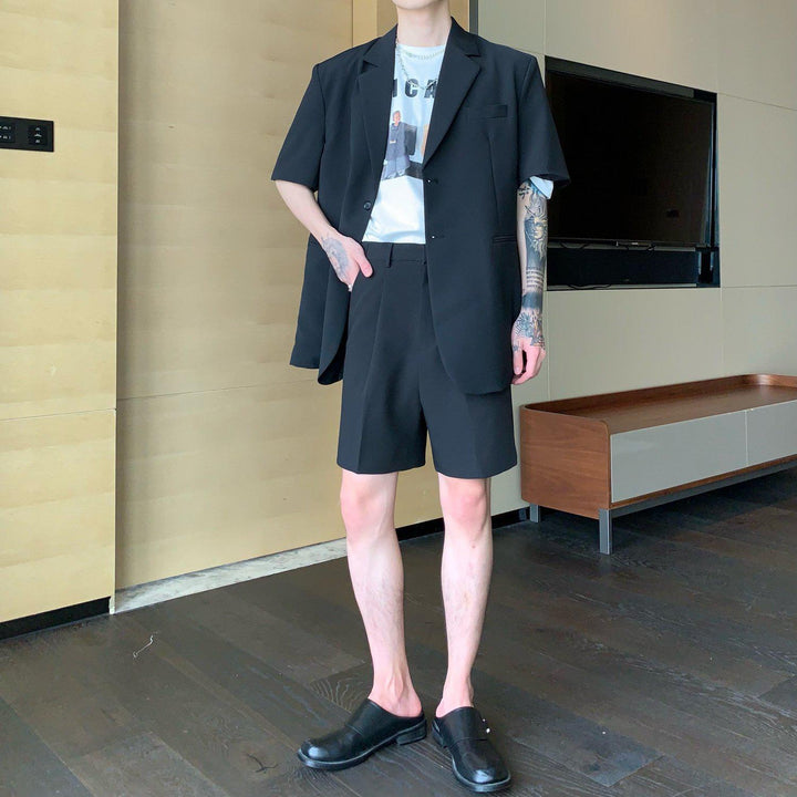 Casual Short-Sleeved Suit