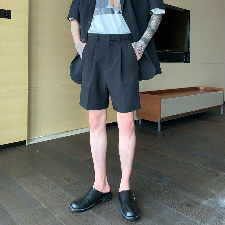 Casual Short-Sleeved Suit