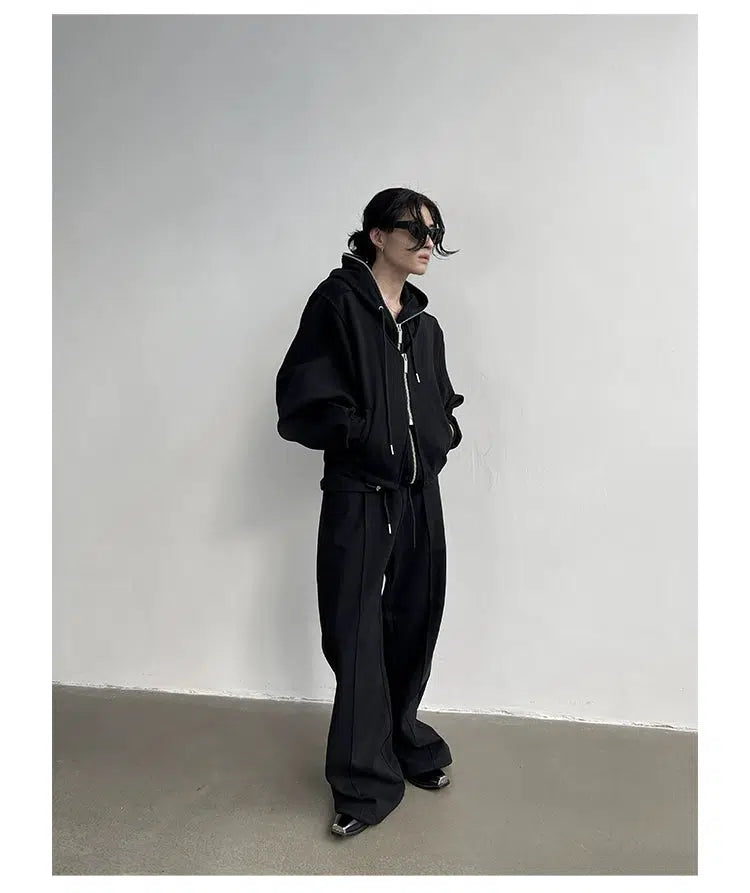 Casual Sports Hoodie Sweatpants Suit