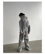 Casual Sports Hoodie Sweatpants Suit