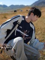 Round Neck Sports Hoodie