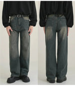 Casual Straight Wide-leg Jeans