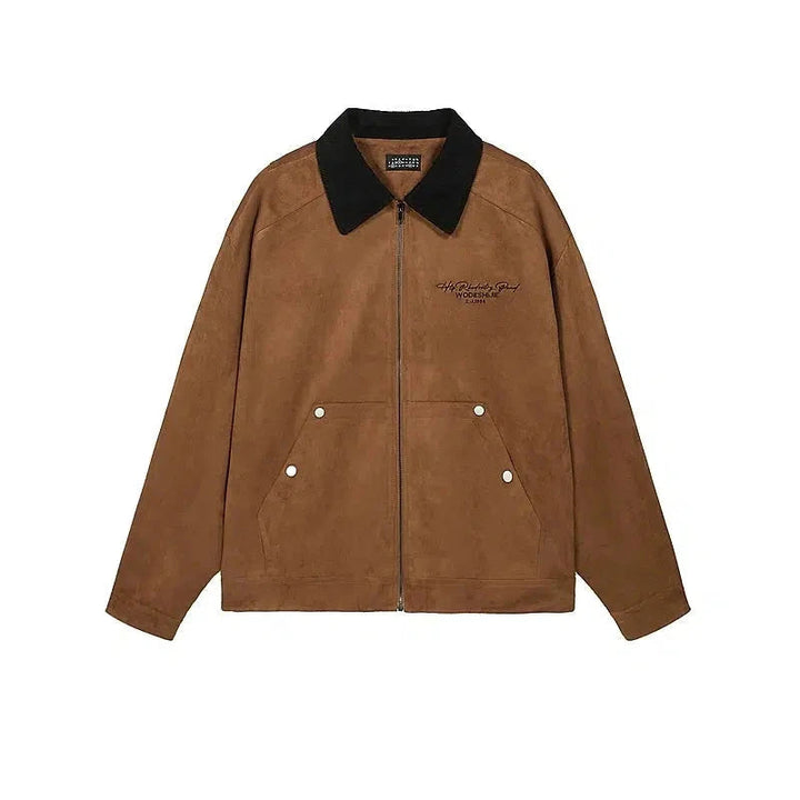 Casual Suede Jacket