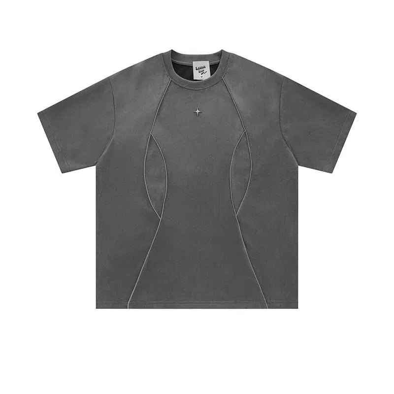 Casual Suede T-shirt