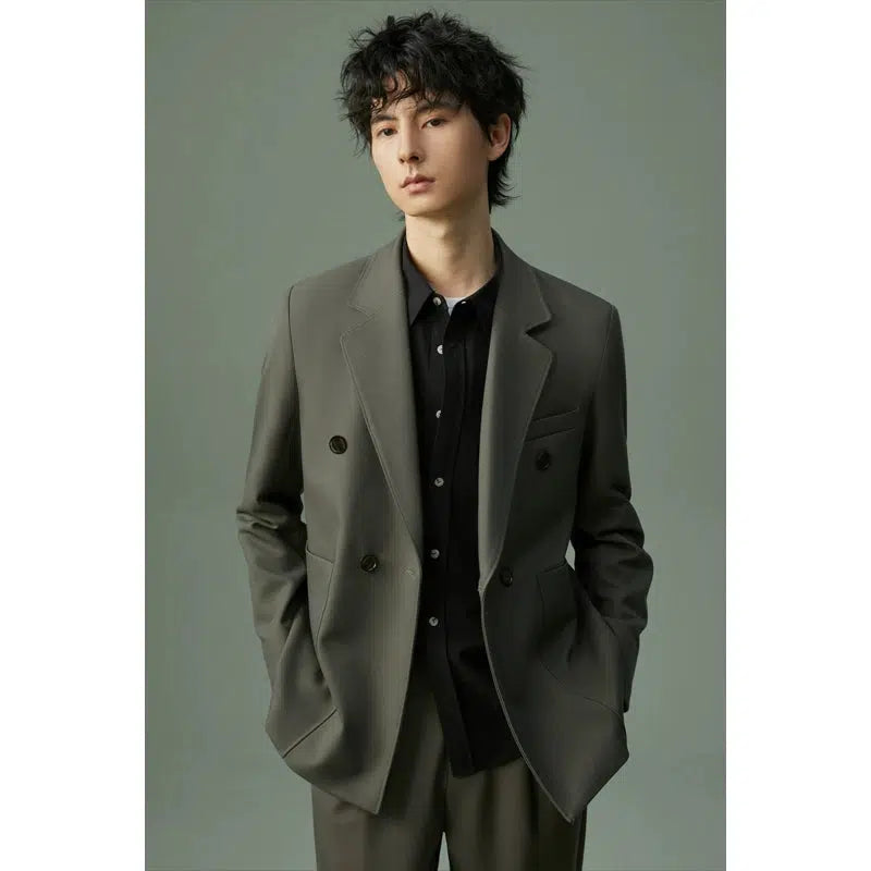 Double-Breasted Blazer