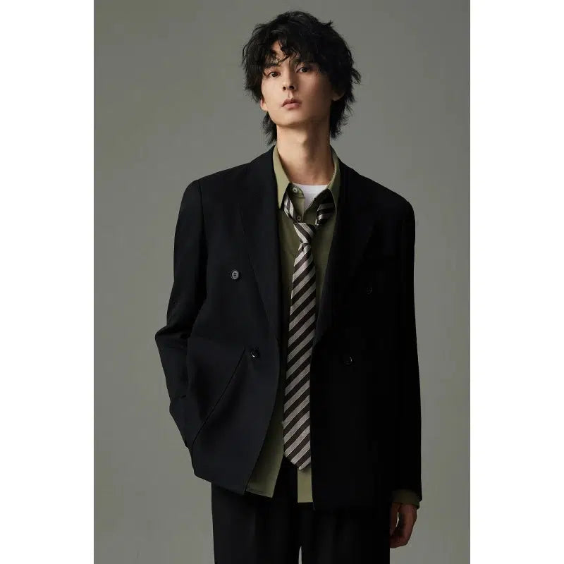 Double-Breasted Blazer
