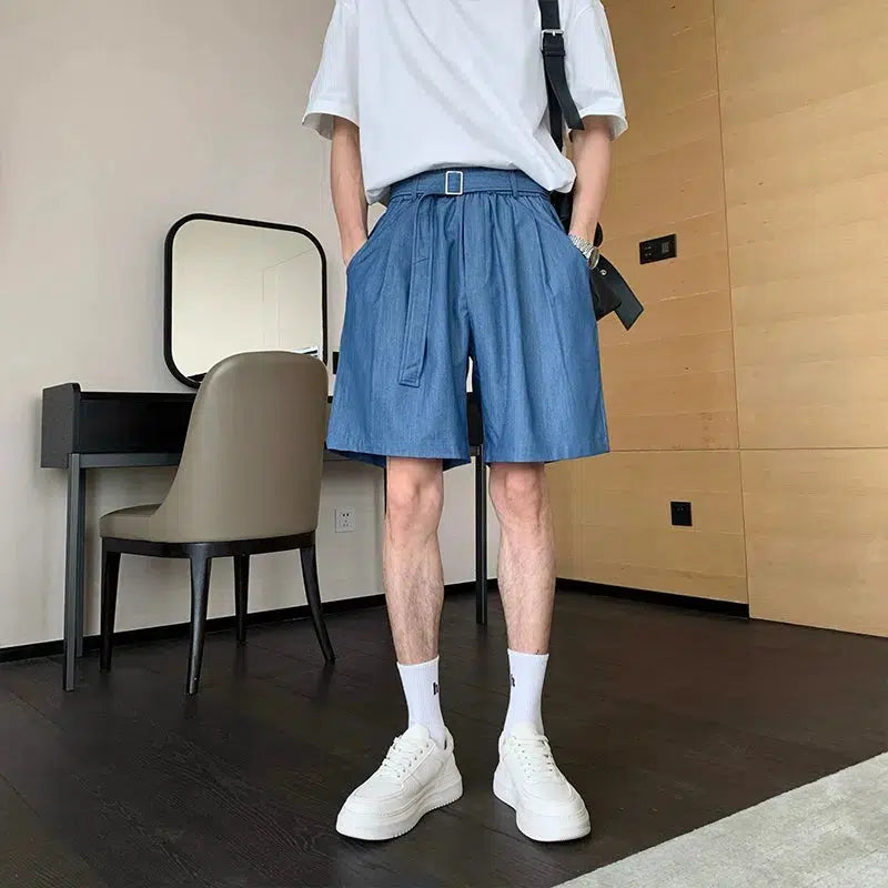 Casual Two-Piece Denim Set