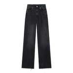 Casual Wide-Leg Denim Pants