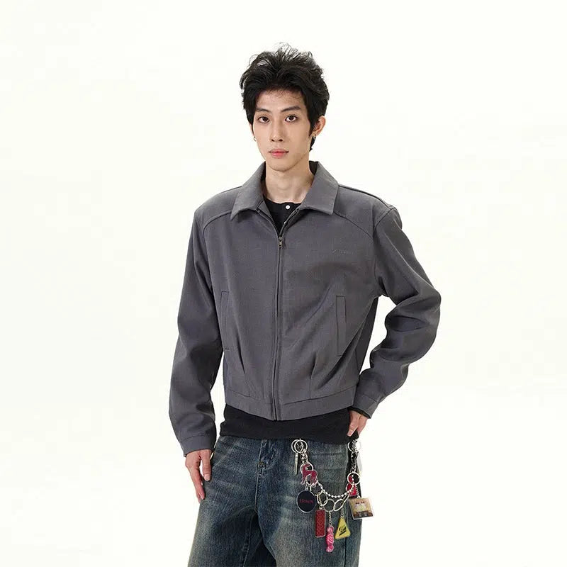 Casual Zip-Up Jacket